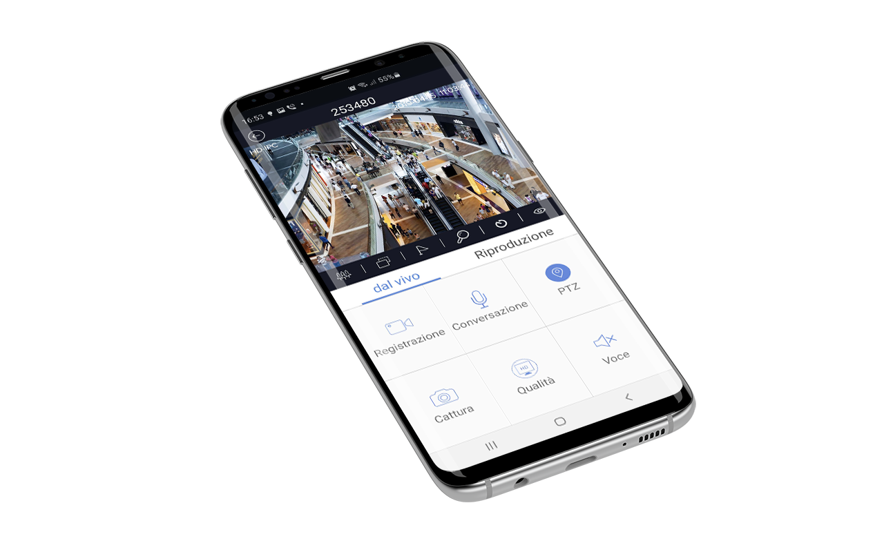 APP per telecamere PTZ